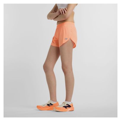 Pantalones cortos New Balance RC Ultra Light Naranja para mujer