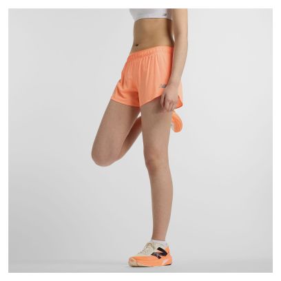 Pantalones cortos New Balance RC Ultra Light Naranja para mujer