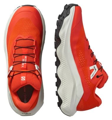 Salomon Ultra Glide 3 Herenschoenen Trail Rood/Wit