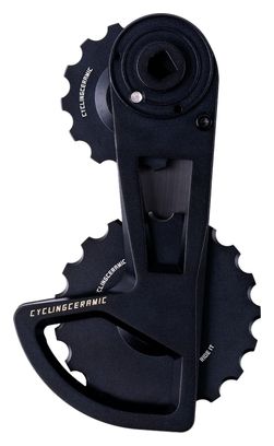 Chape de Dérailleur CyclingCeramic OSPW Pro 14/19T pour Dérailleurs Sram Red / Force / Rival AXS et XPLR AXS 12V Noir