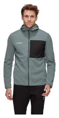 Mammut Tamaro Hooded Fleece Jacket Grey Man
