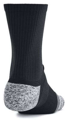 Chaussettes mi-hautes (3 paires) Under Armour ArmourDry Pro Blanc/Noir/Gris