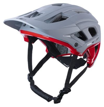 Kenny Scrambler Helmet Gray / Red