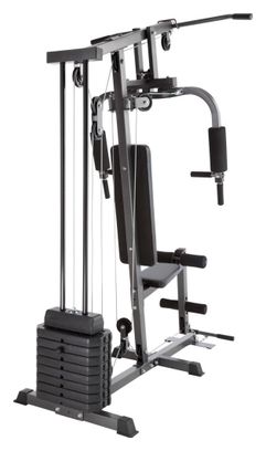 Station de musculation banc appareil complet exercices variés sport fitness