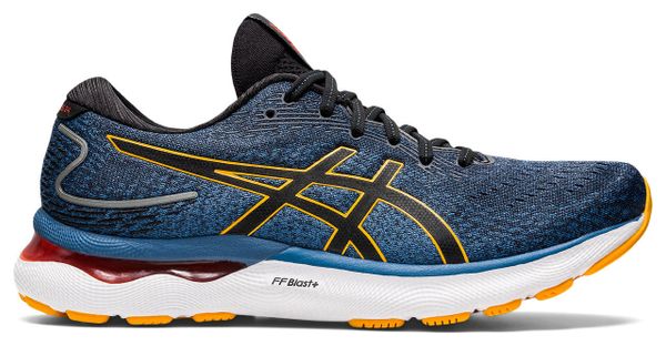 Asics Gel Nimbus 24 Running Shoes Blauw Oranje