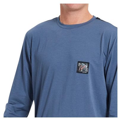 Camiseta de manga larga ION Seek Amp Azul