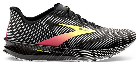 Brooks Hyperion Tempo Running Shoes Black Pink Yellow