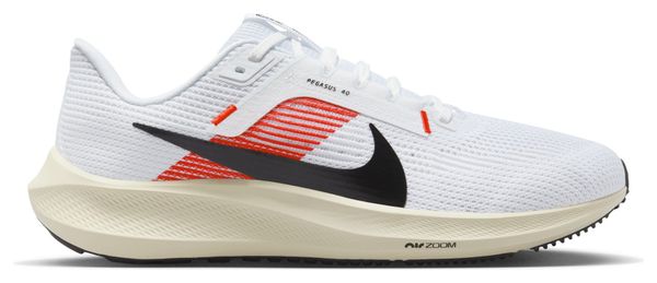 Nike Air Zoom Pegasus 40 Kipchoge Laufschuhe Weiß Rot