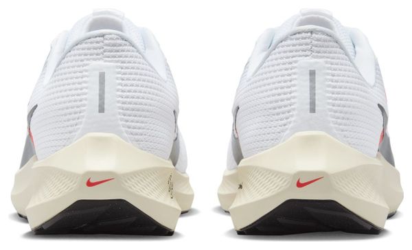Nike Air Zoom Pegasus 40 Kipchoge Laufschuhe Weiß Rot