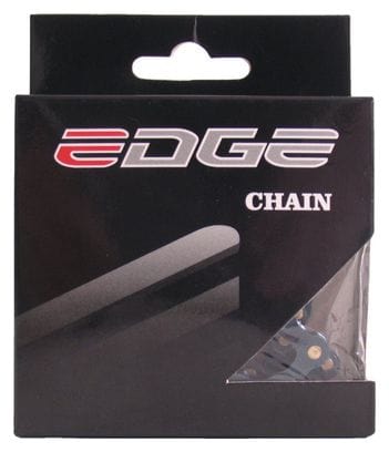 EDGE Chaîne de vélo moyeu ville - 1/2 X 3/32 116 maillons