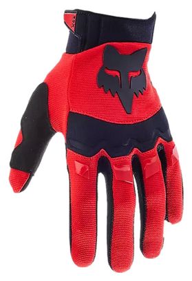 Guantes Fox Dirtpaw Rojo Fluorescente