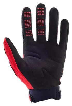 Guantes Fox Dirtpaw Rojo Fluorescente