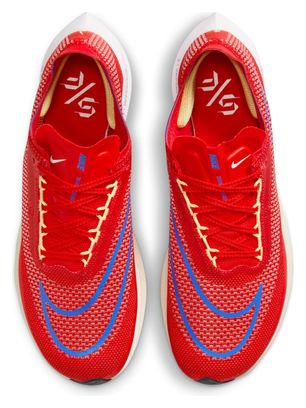 Nike ZoomX Streakfly Running Shoes Red Blue