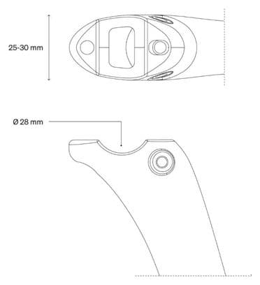 Saddle Support Varia & GoPro Deda Staffa