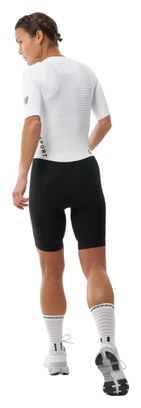 Compressport Aero Seamless Triathlon Suit for Women, White/Black