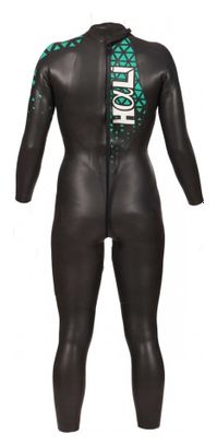 Mako Hali Plus Black Green Women's Neoprene Wetsuit