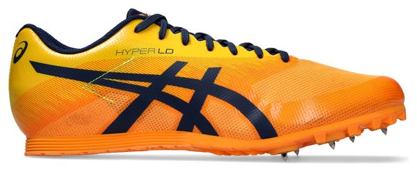 Asics Hyper LD 6 Orange/Blau Unisex-Leichtathletikschuh