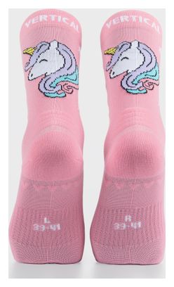 Chaussettes Licorne Rose