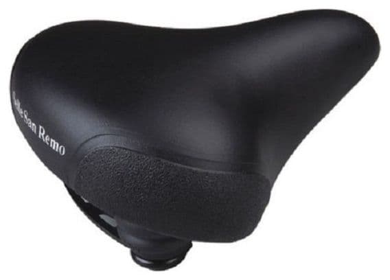 San Remo selle vélo de ville unisexe noir