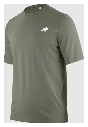 Assos Tactica Post Ride T5 technisch T-shirt voor heren, groen