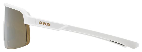 Occhiali Uvex Dyrt Bianco/Oro a specchio