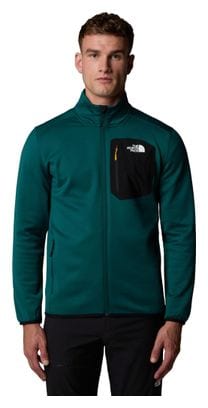 The North Face Crest Full Zip Fleec Jas Groen Heren