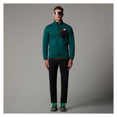 The North Face Crest Full Zip Fleec Jas Groen Heren