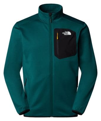 The North Face Crest Full Zip Fleec Jas Groen Heren