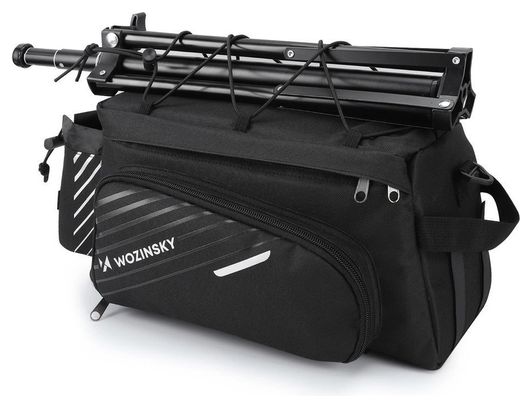 Sacoche vélo 9L avec bandoulière Noir
