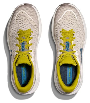 Chaussures Running Hoka Rincon 4 Beige/Jaune Homme