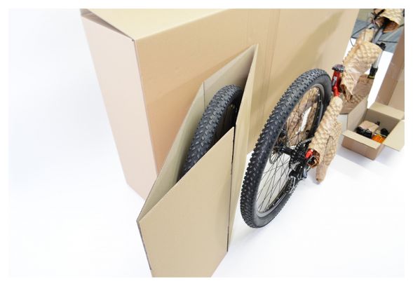 Kit completo de caja de envío de bicicletas