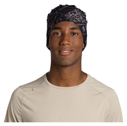 Fascia Buff CoolNet UV larga, nera