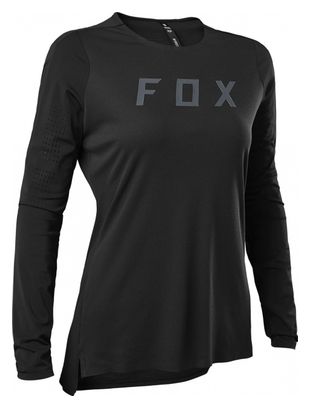Maglia manica lunga Fox Flexair Pro da donna nera