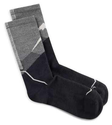 Calze Buff Mid LW Merino Nero
