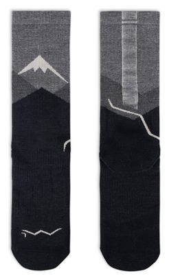 Calze Buff Mid LW Merino Nero