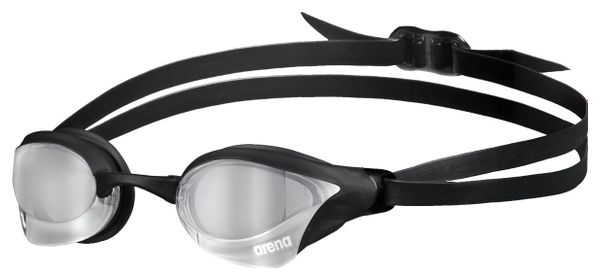 Lunettes de Natation ARENA Cobra Core Swipe Mirror Noir Argent