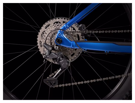 Trek Powerfly 4 Shimano Deore 10V 625Wh 29'' Blue Alpine Gen 4 Semi-Rigid Elektrische Mountainbike