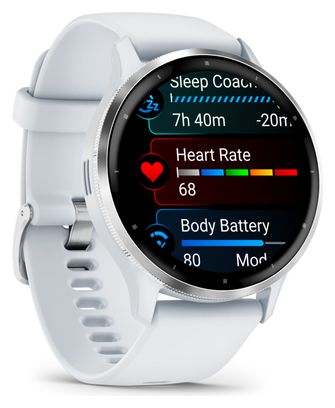 Montre de Sport Garmin Venu 3 Blanc Argent