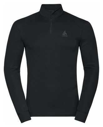 Maglia manica lunga 1/2 zip Odlo Active Warm Eco Black