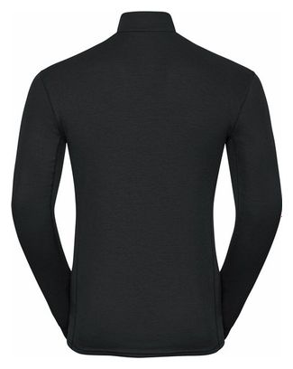 Maillot Manches Longues 1/2 Zip Odlo Active Warm Eco Noir Homme