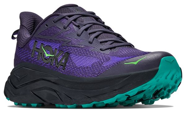 Hoka Challenger 8 Herren-Trailrunningschuhe Lila/Schwarz