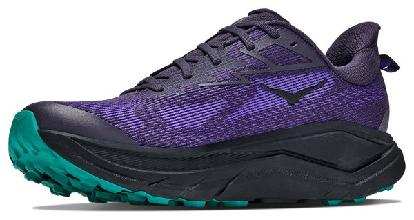 Hoka Challenger 8 Herren-Trailrunningschuhe Lila/Schwarz