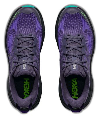 Hoka Challenger 8 Herren-Trailrunningschuhe Lila/Schwarz