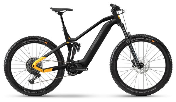 Haibike Nduro 6 Sram SX Eagle 12V 720 Wh 29''/27.5'' Zwart / Mango 2022