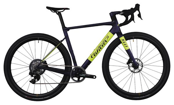 Wilier Triestina Rave SLR Gravel Bike Sram Force XPLR eTap AXS 12S 700 mm Ivar Slik x Maap Purple 2024