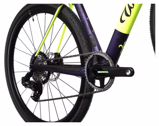 Vélo de Gravel Wilier Triestina Rave SLR Sram Force XPLR eTap AXS 12V 700 mm Violet Ivar Slik x Maap 