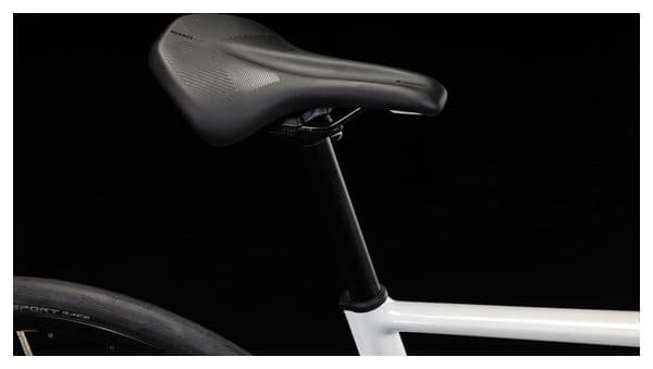 Vélo de Route Cube Attain SLX Shimano 105 12V 700 mm Blanc Cotton Gris 2025