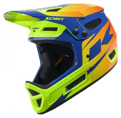 Kenny Elite Navy Neon Geel Integrale helm