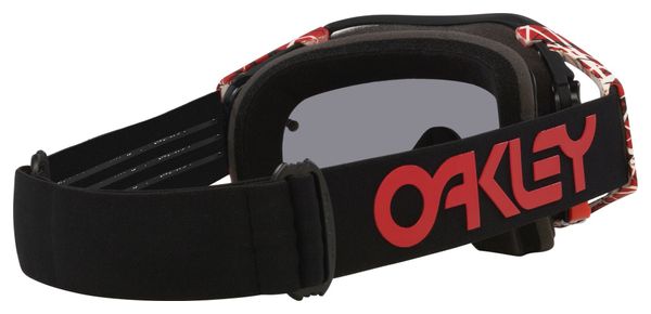 Oakley Airbrake MX Veiligheidsbril Rood Eddie / Donkergrijs / Ref : OO7046-G7
