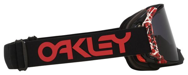 Oakley Airbrake MX Veiligheidsbril Rood Eddie / Donkergrijs / Ref : OO7046-G7